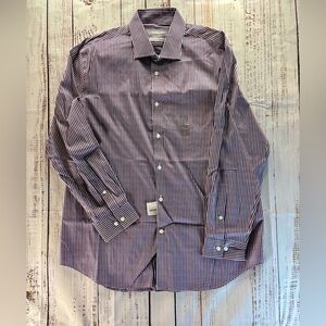 Michael Kors Men’s Button-Up Shirt XL | Blue & Red Plaid